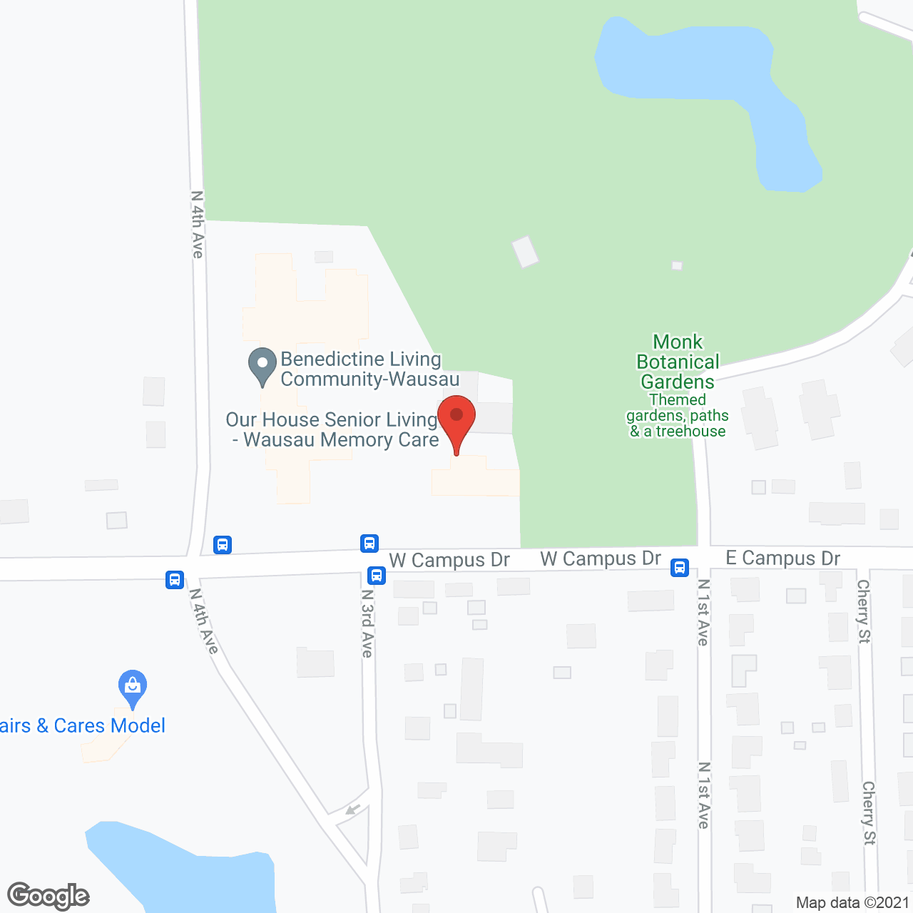 Our House Senior Living Assisted Care - Wausau in google map