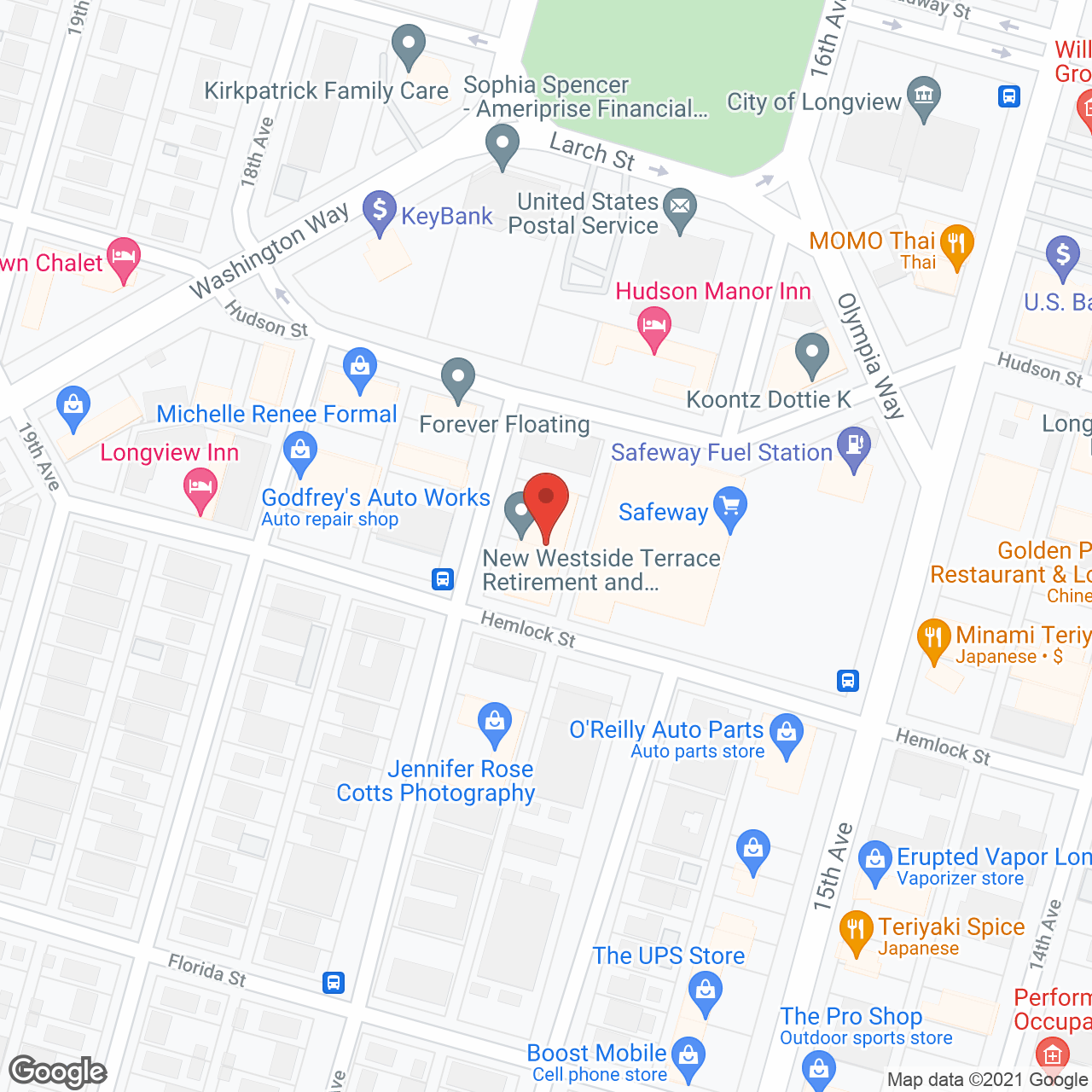 New Westside Terrace in google map