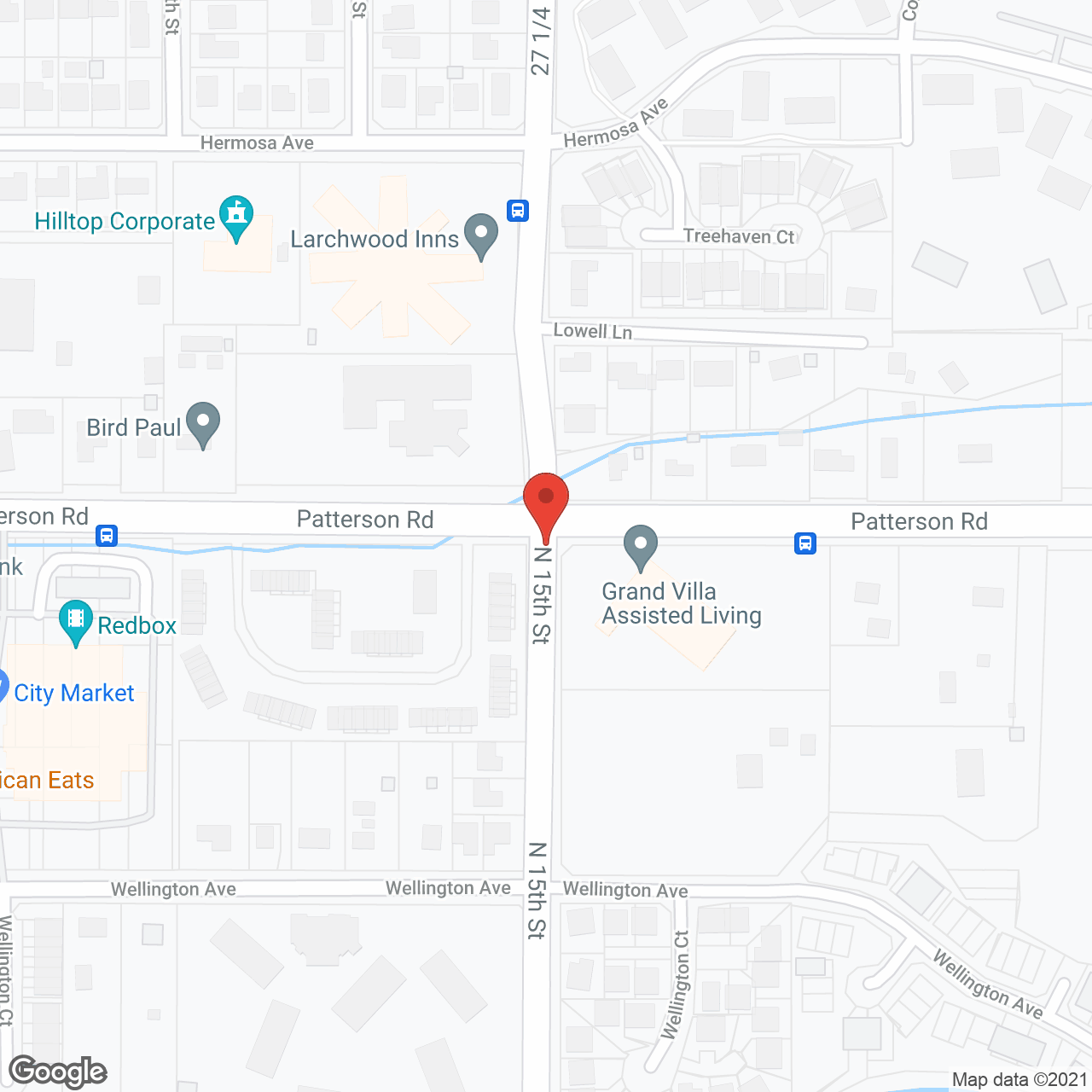 Grand Villa in google map