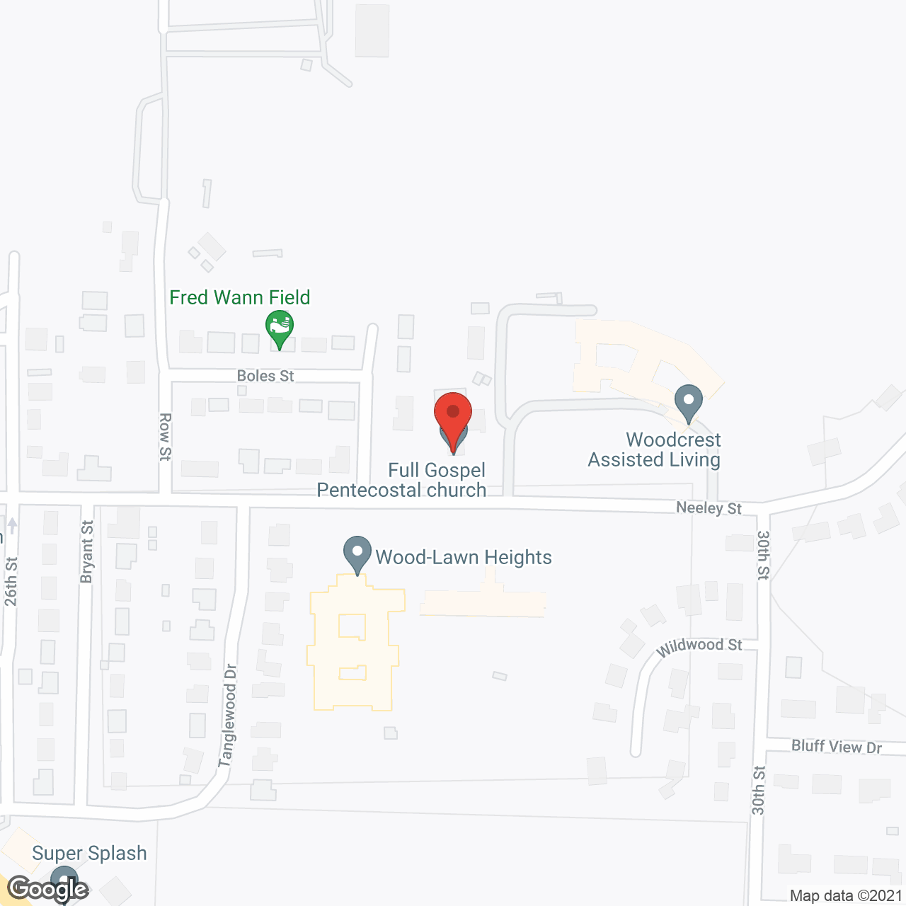 Wood-Lawn Inc Nursing Home in google map