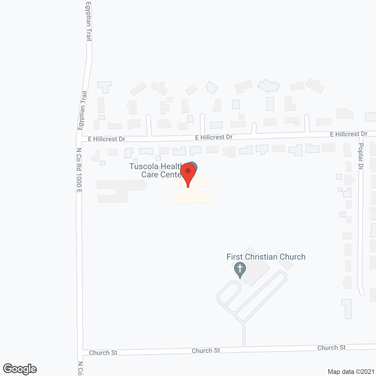 Douglas Manor in google map