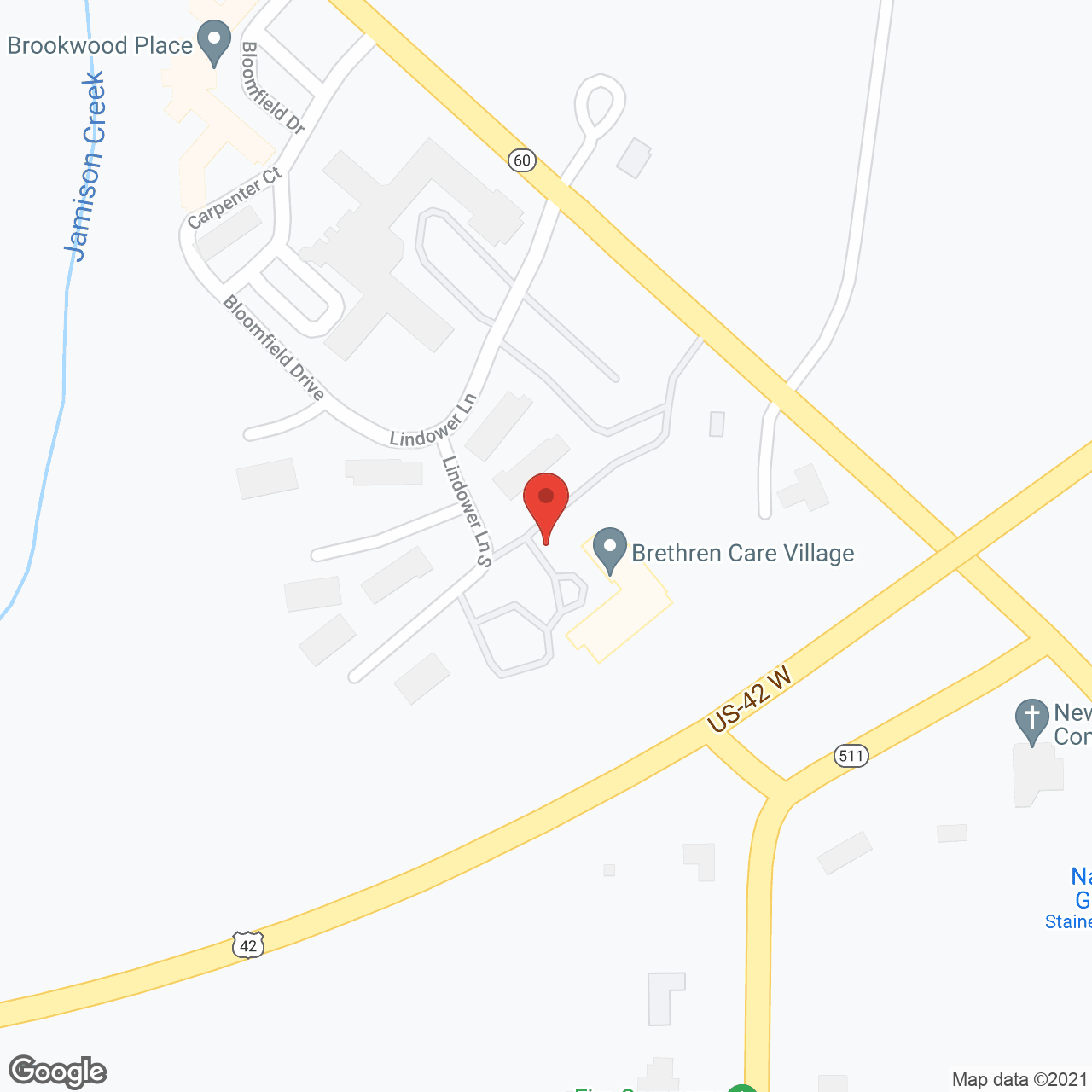 Brethren Care Village in google map