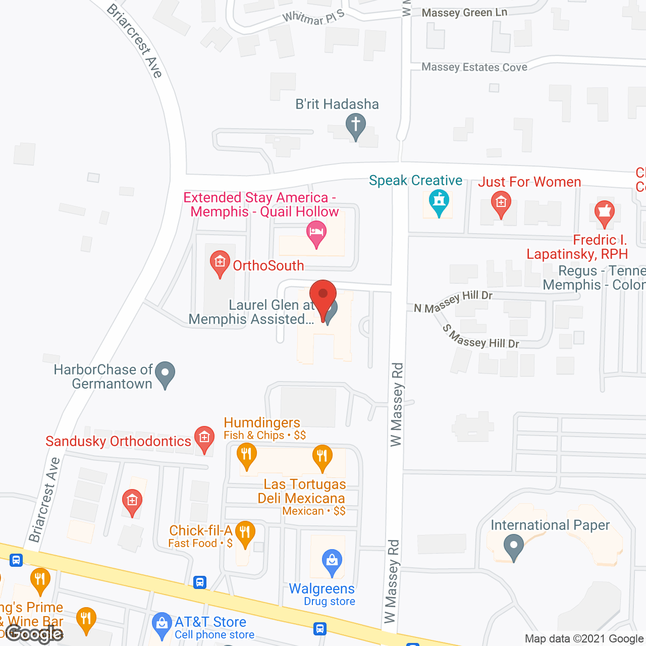 Laurel Glen at Memphis Assisted Living and Memory Care in google map