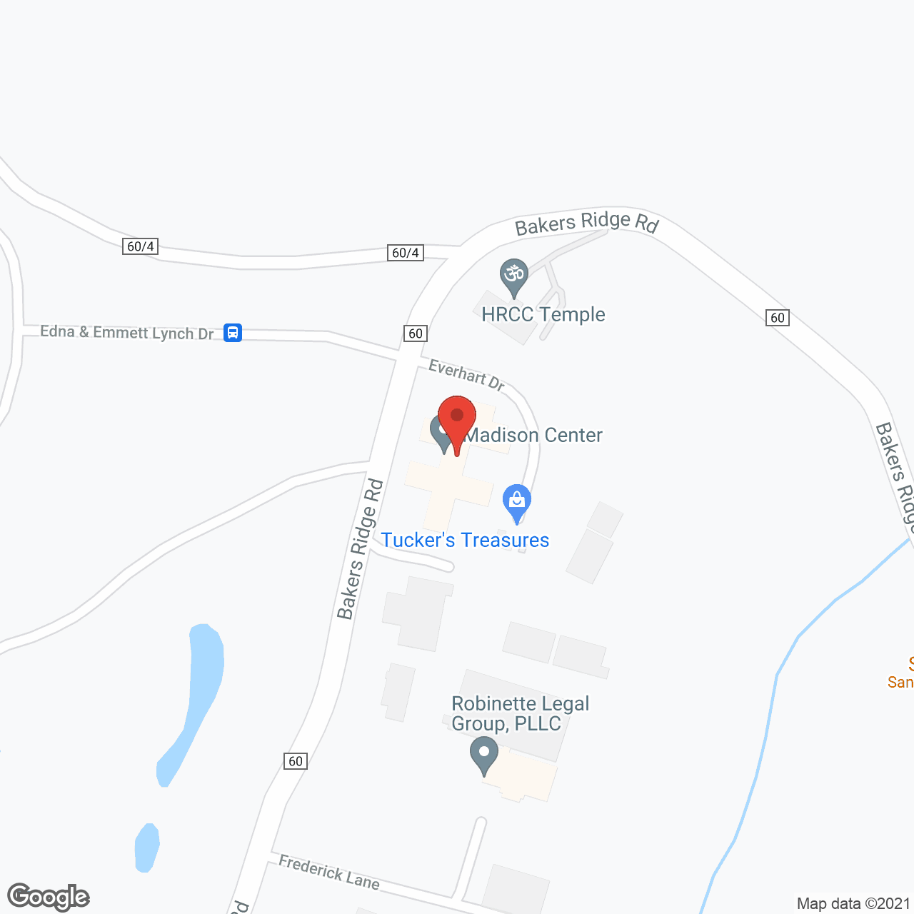 Madison Rehab and Nursing Center in google map