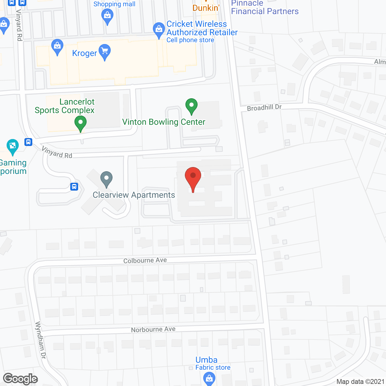 Berkshire Health Care Ctr in google map