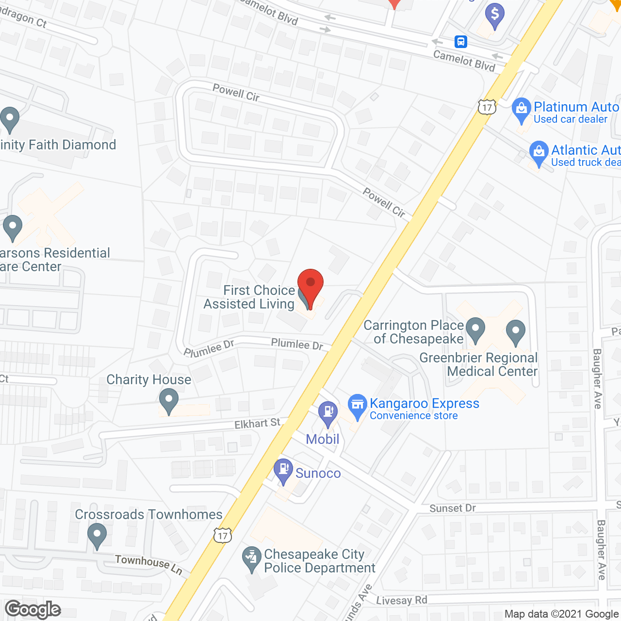 First Choice Assisted Living LLC in google map