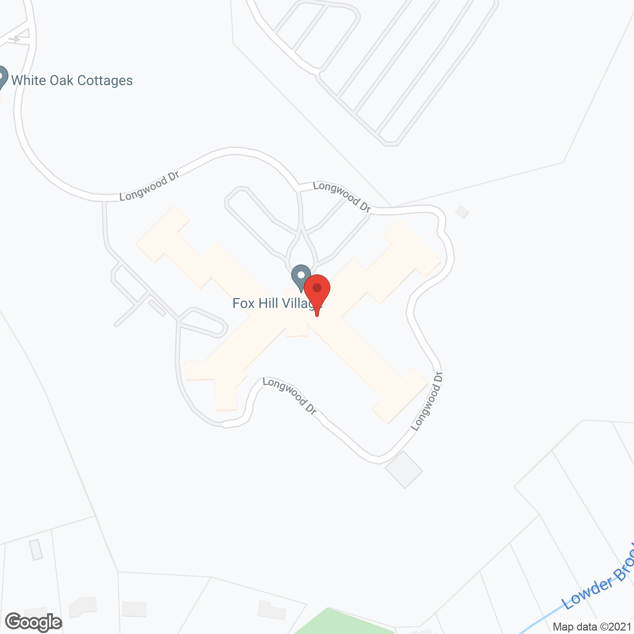 Fox Hill Village in google map