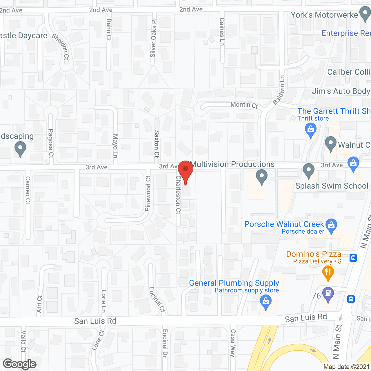 Harmony Home Care in google map