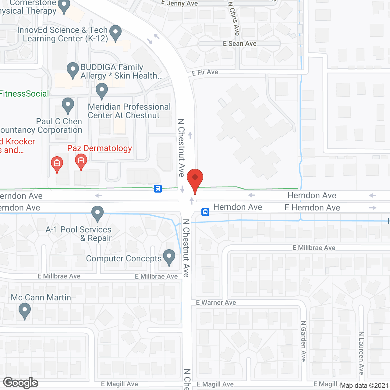 Horizon Health & Subacute Ctr in google map