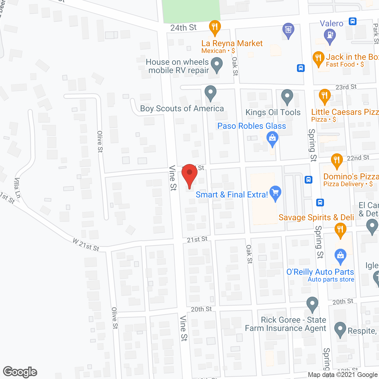 Tender Loving Care Ctr in google map