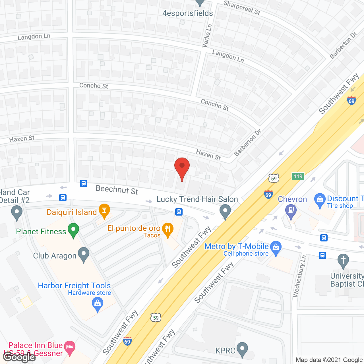 The Hummingbird Care Center in google map