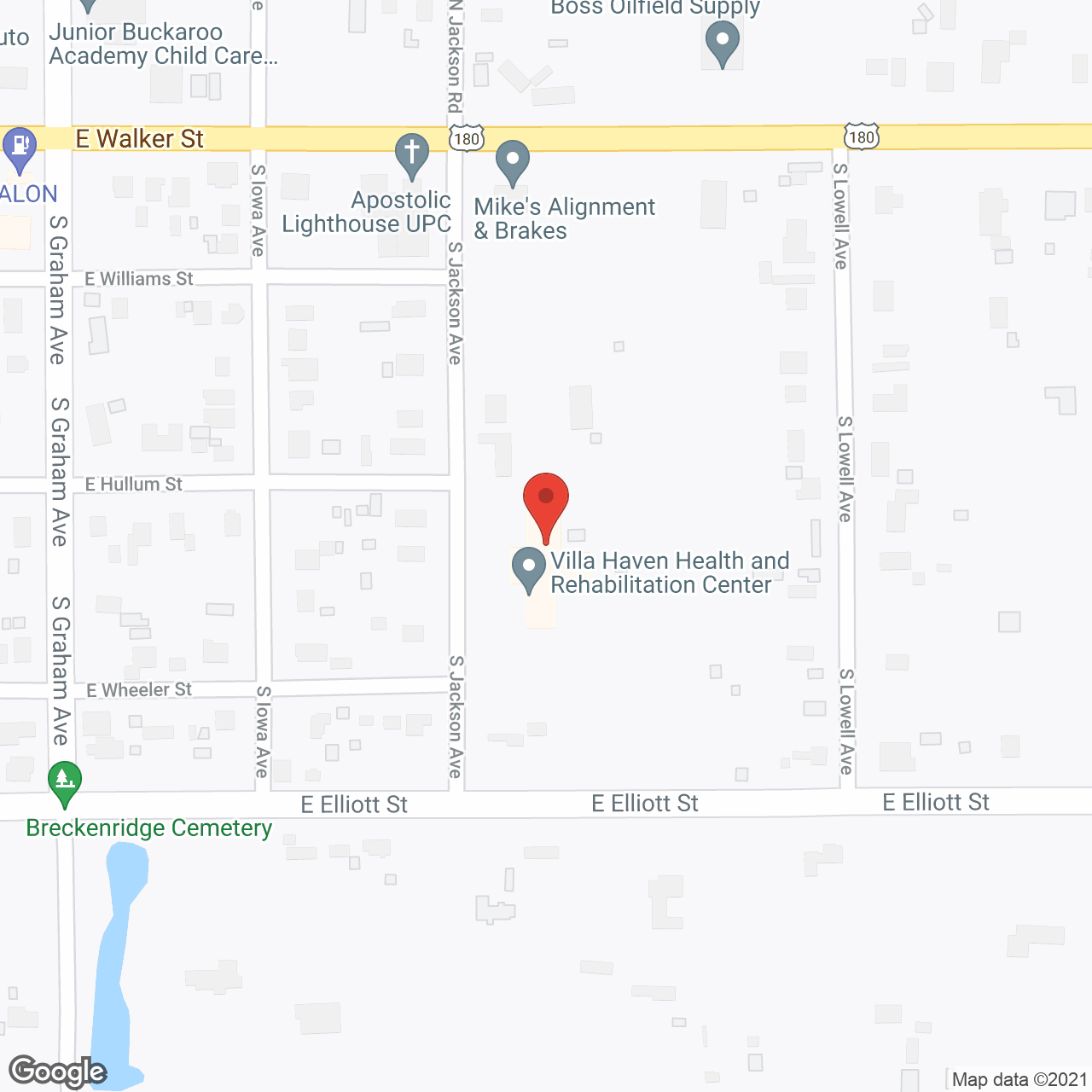 Villa Haven Health & Rehab in google map