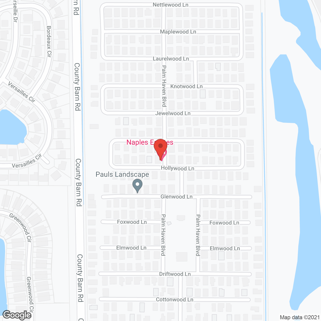 Naples Estates Mobile Home Pk in google map