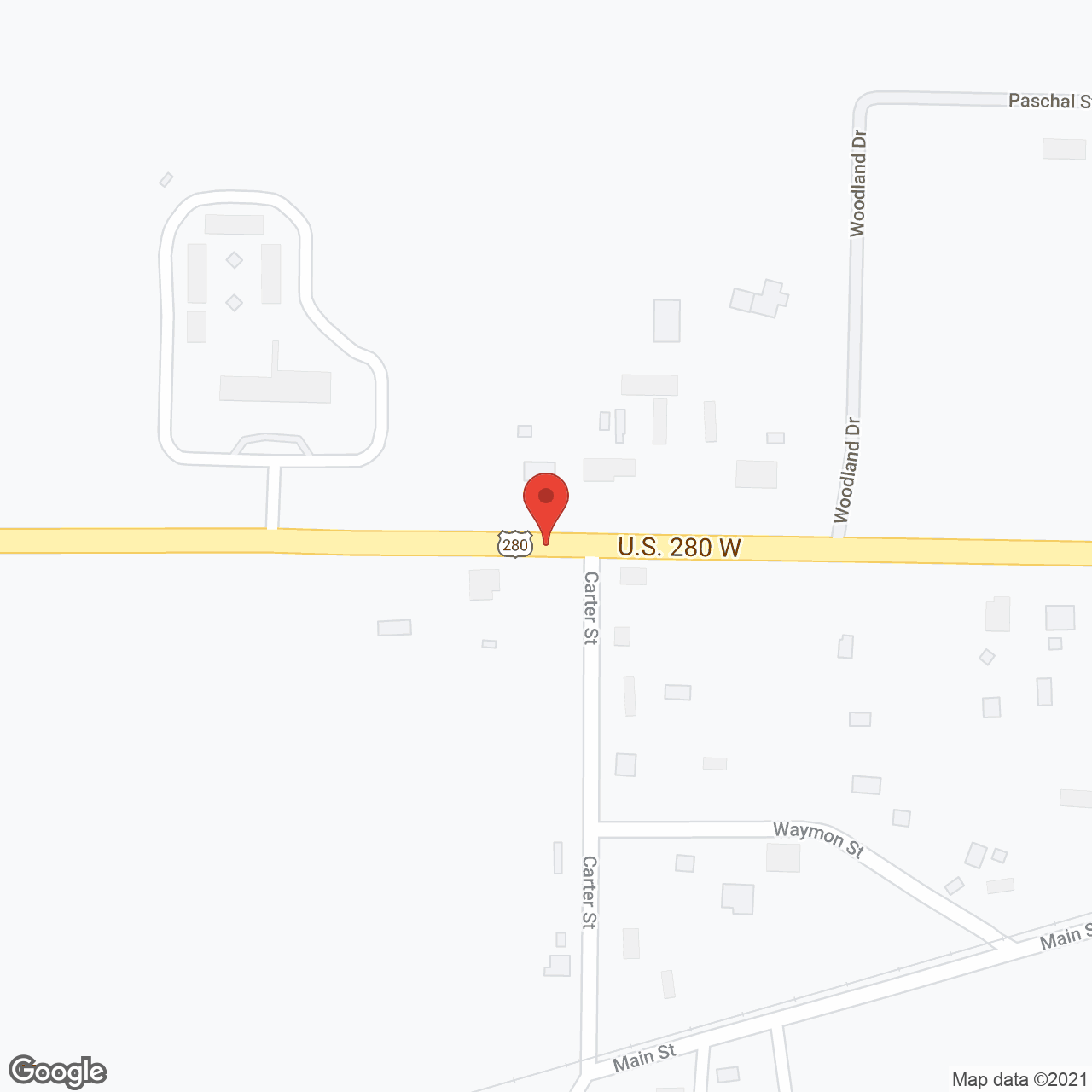 Sumter Retirement Village in google map